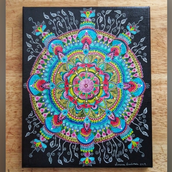 Mandala painting - Picture 1 of 7